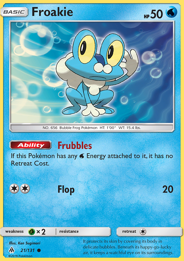 Froakie - Pokémon TCG Card