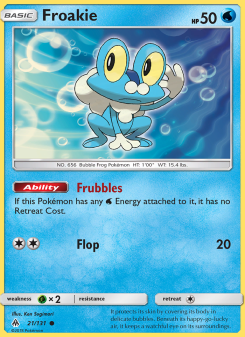 Froakie - pokemon TCG Card
