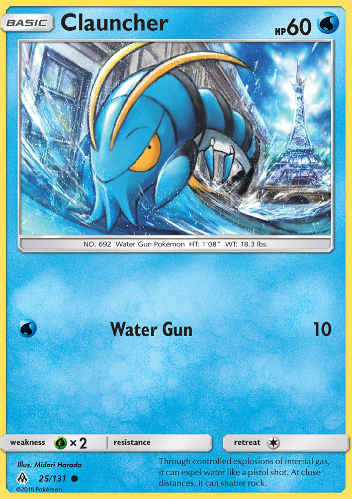 Clauncher - Pokémon TCG Card