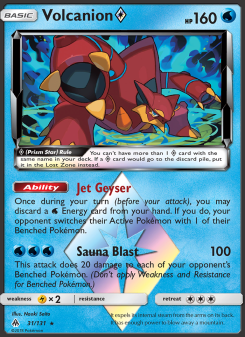 Volcanion ◇ - pokemon TCG Card