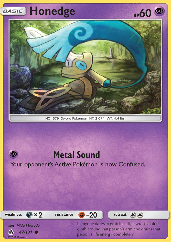 Honedge - Pokémon TCG Card