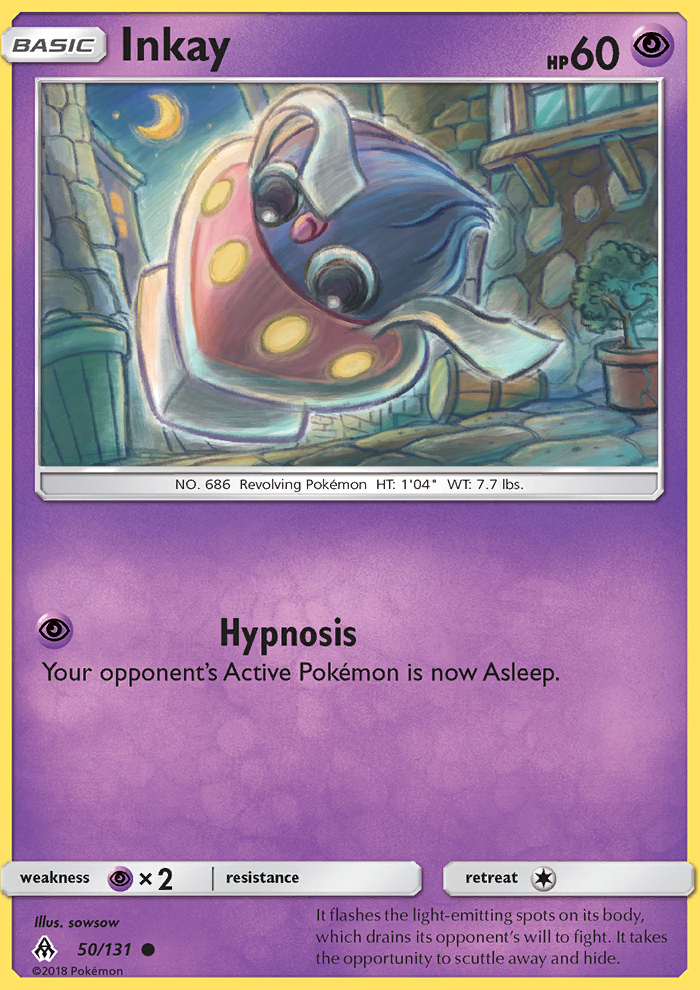 Inkay - Pokémon TCG Card