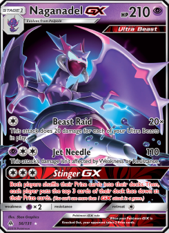 Naganadel GX - pokemon TCG Card