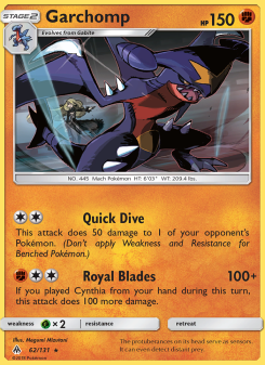 Garchomp - pokemon TCG Card
