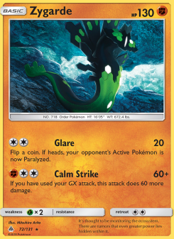 Zygarde - pokemon TCG Card