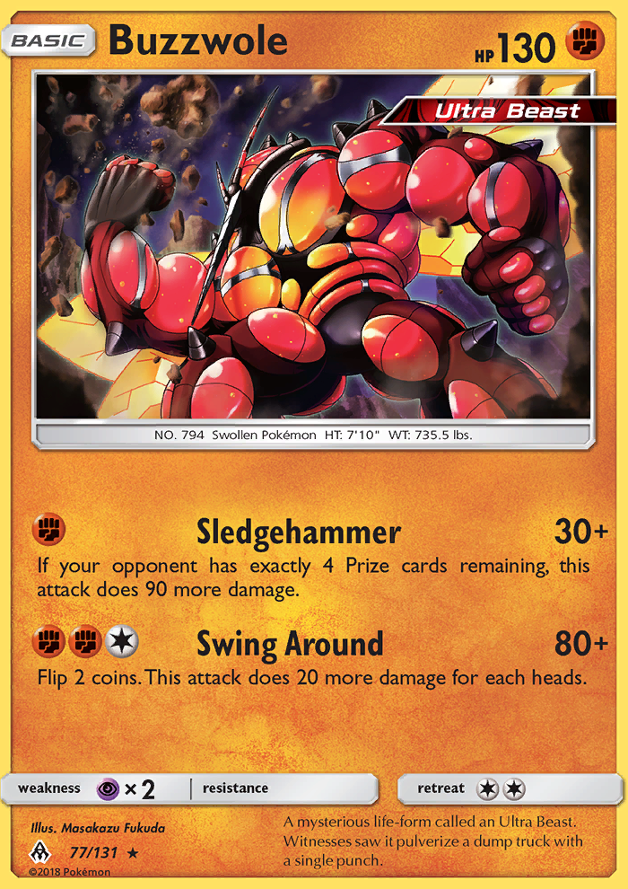 Buzzwole - Pokémon TCG Card