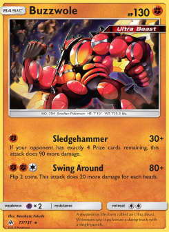 Buzzwole - pokemon TCG Card