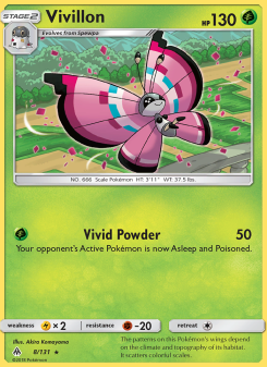 Vivillon - pokemon TCG Card