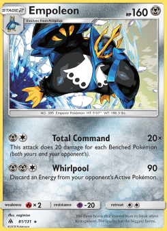 Empoleon - pokemon TCG Card
