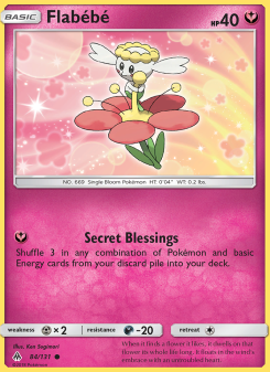 Flabébé - pokemon TCG Card