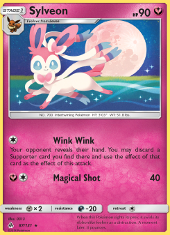 Sylveon - pokemon TCG Card