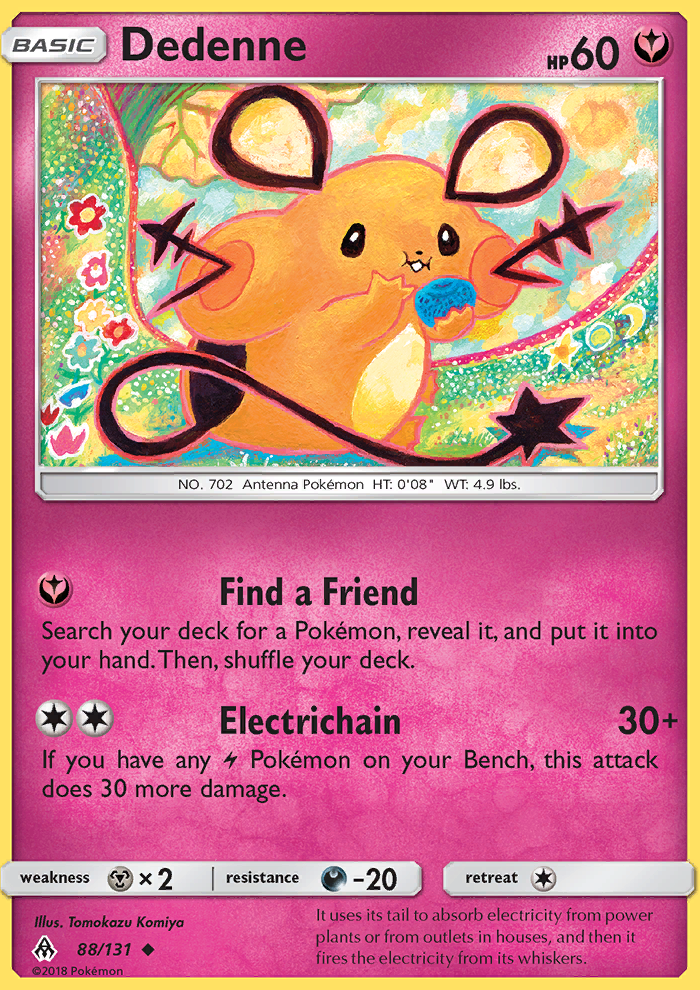 Dedenne - Pokémon TCG Card