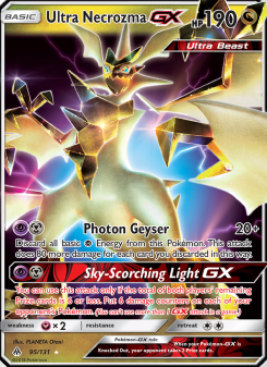 Ultra Necrozma GX - pokemon TCG Card