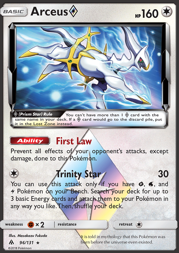Arceus ◇ - Pokémon TCG Card