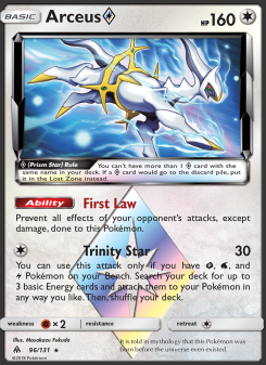 Arceus ◇ - pokemon TCG Card