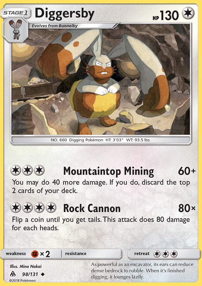 Diggersby - Pokémon TCG Card