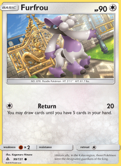 Furfrou - pokemon TCG Card