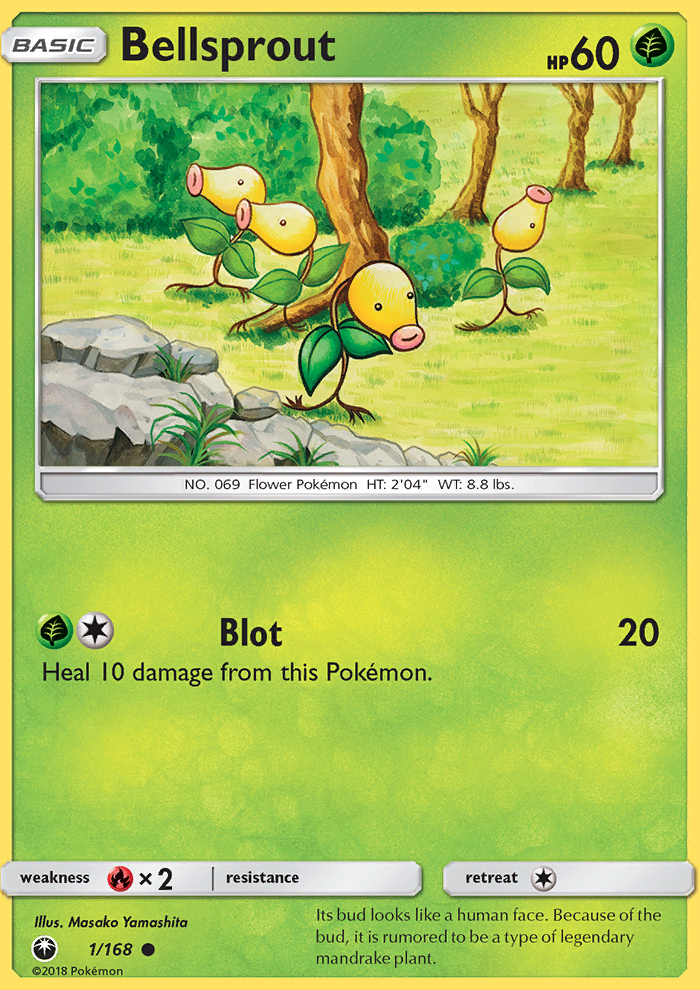 Bellsprout - Pokémon TCG Card