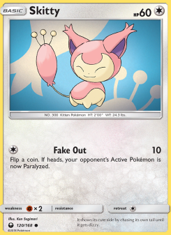 Skitty - pokemon TCG Card