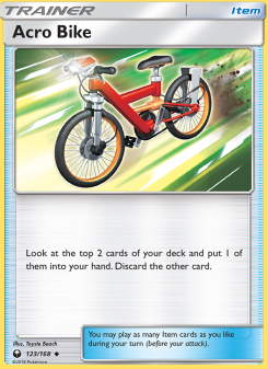 Acro Bike - pokemon TCG Card