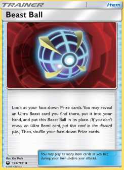 Beast Ball - pokemon TCG Card