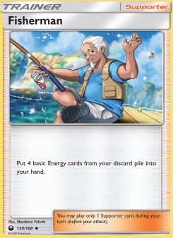 Fisherman - pokemon TCG Card