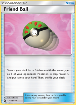 Friend Ball - pokemon TCG Card