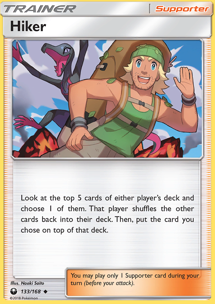 Hiker - Pokémon TCG Card