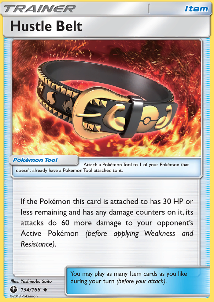 Hustle Belt - Pokémon TCG Card