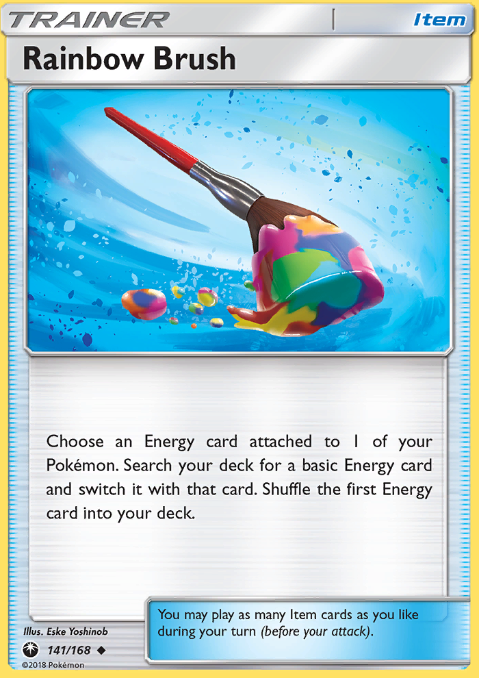 Rainbow Brush - Pokémon TCG Card