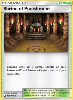 Shrine of Punishment - pokemon TCG Card