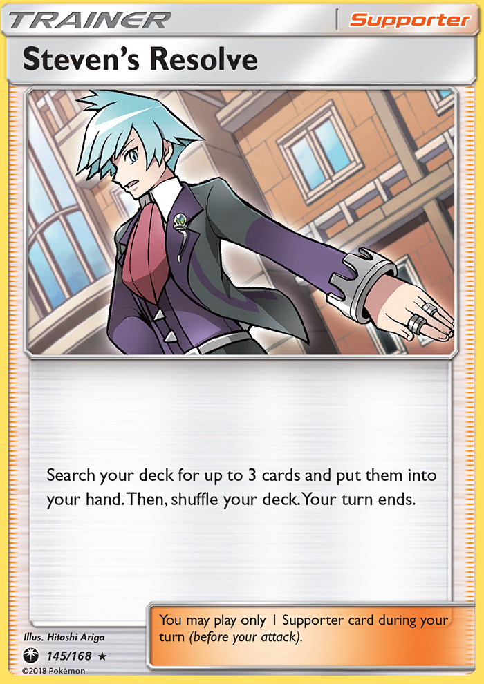 Steven’s Resolve - Pokémon TCG Card