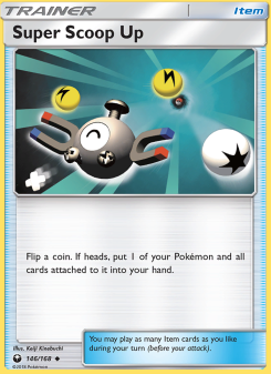 Super Scoop Up - pokemon TCG Card