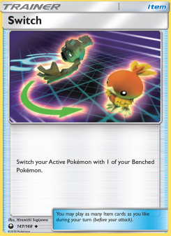 Switch - pokemon TCG Card