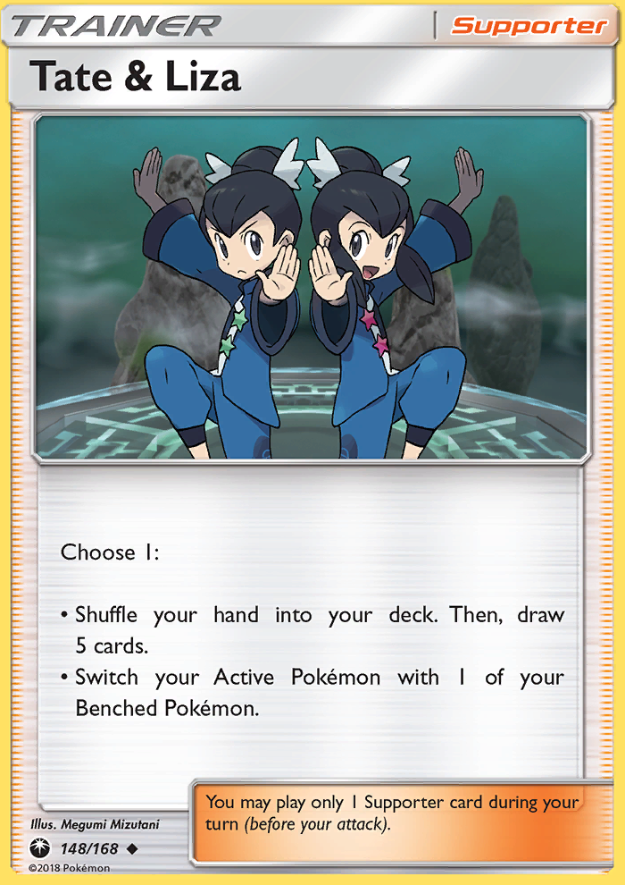 Tate & Liza - Pokémon TCG Card