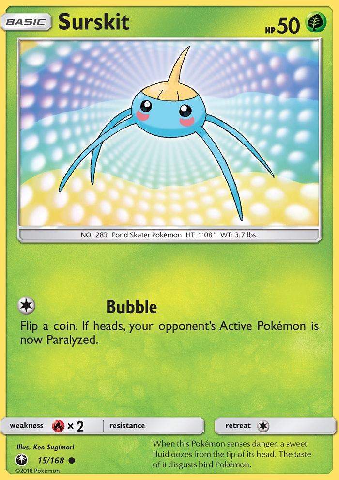 Surskit - Pokémon TCG Card