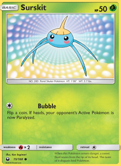 Surskit - pokemon TCG Card