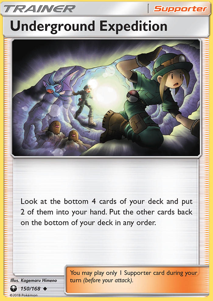 Underground Expedition - Pokémon TCG Card