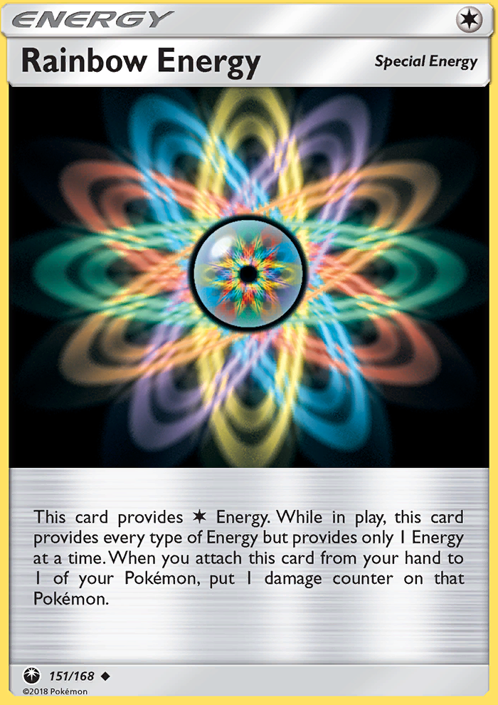 Rainbow Energy - Pokémon TCG Card