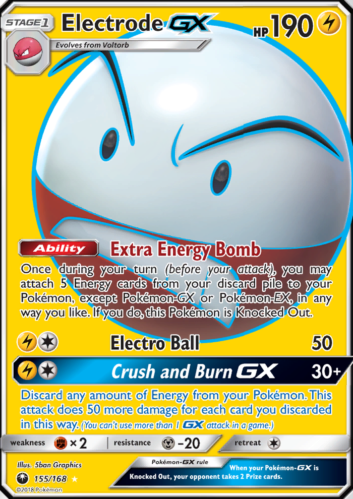 Electrode GX - Pokémon TCG Card