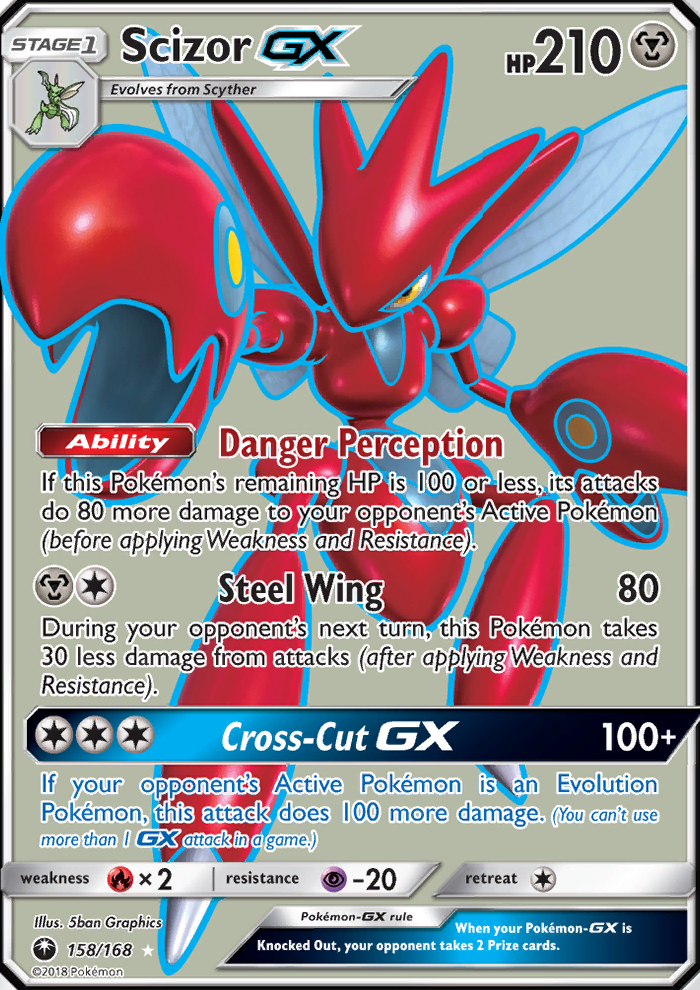 Scizor GX - Pokémon TCG Card
