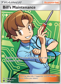 Bill’s Maintenance - pokemon TCG Card