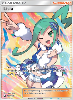 Lisia - pokemon TCG Card