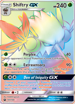 Shiftry GX - pokemon TCG Card