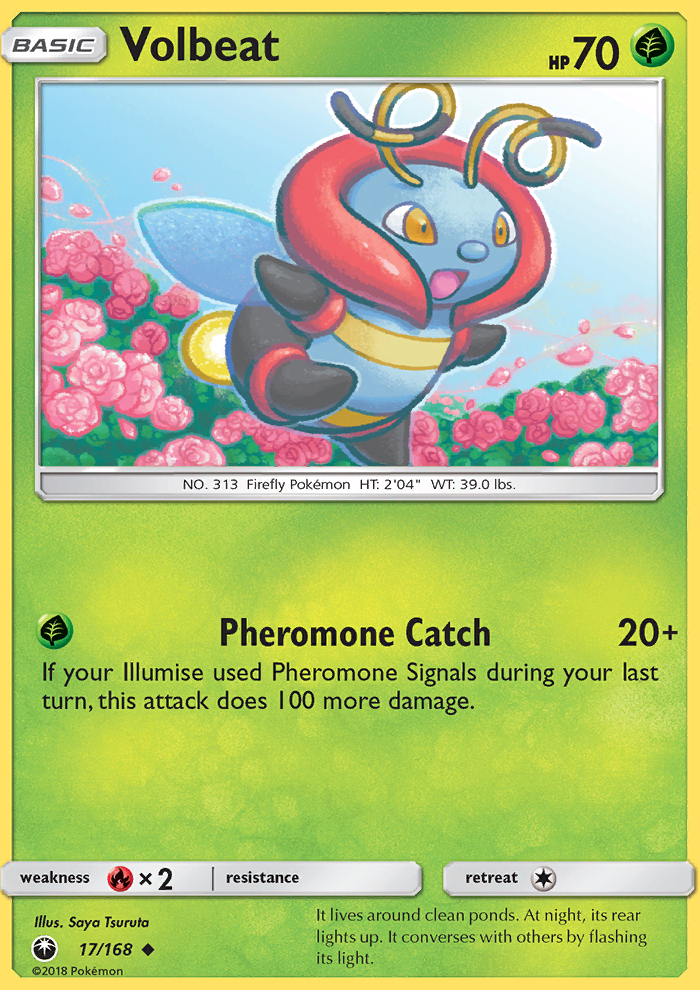 Volbeat - Pokémon TCG Card