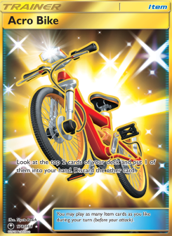Acro Bike - pokemon TCG Card
