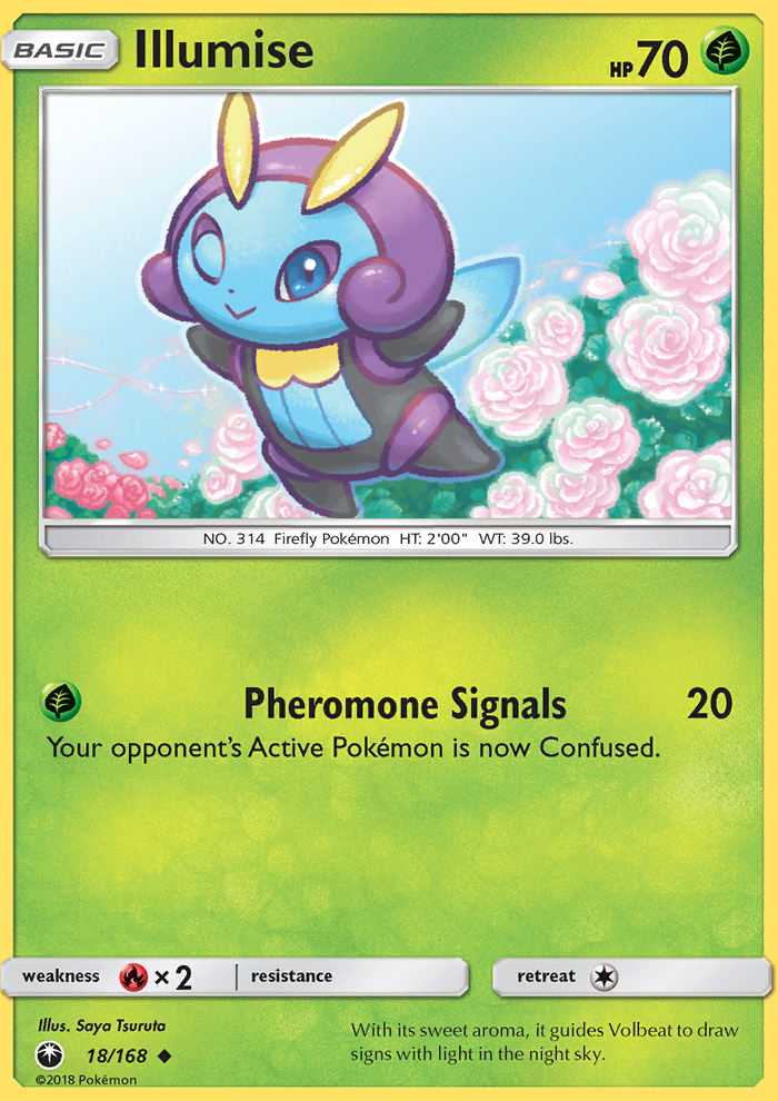 Illumise - Pokémon TCG Card