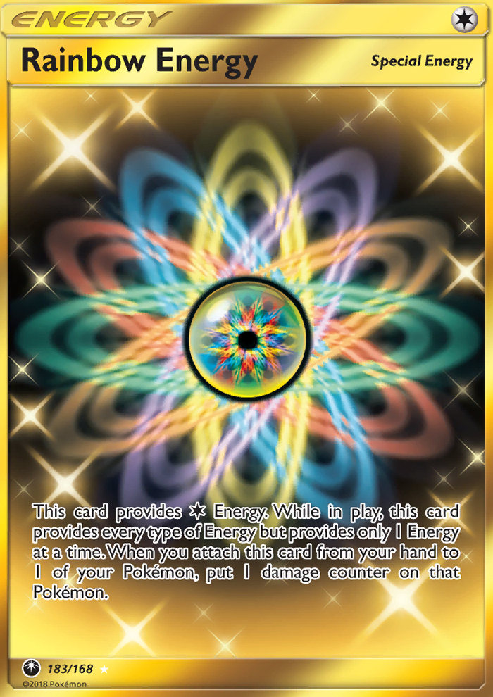 Rainbow Energy - Pokémon TCG Card