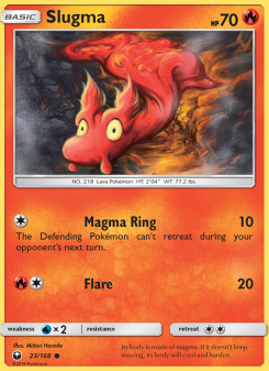 Slugma - pokemon TCG Card
