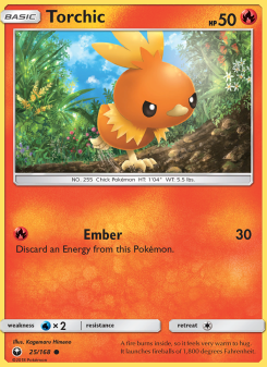 Torchic - pokemon TCG Card